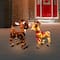 Lighted Rudolph & Clarice Outdoor Christmas Décor Set
